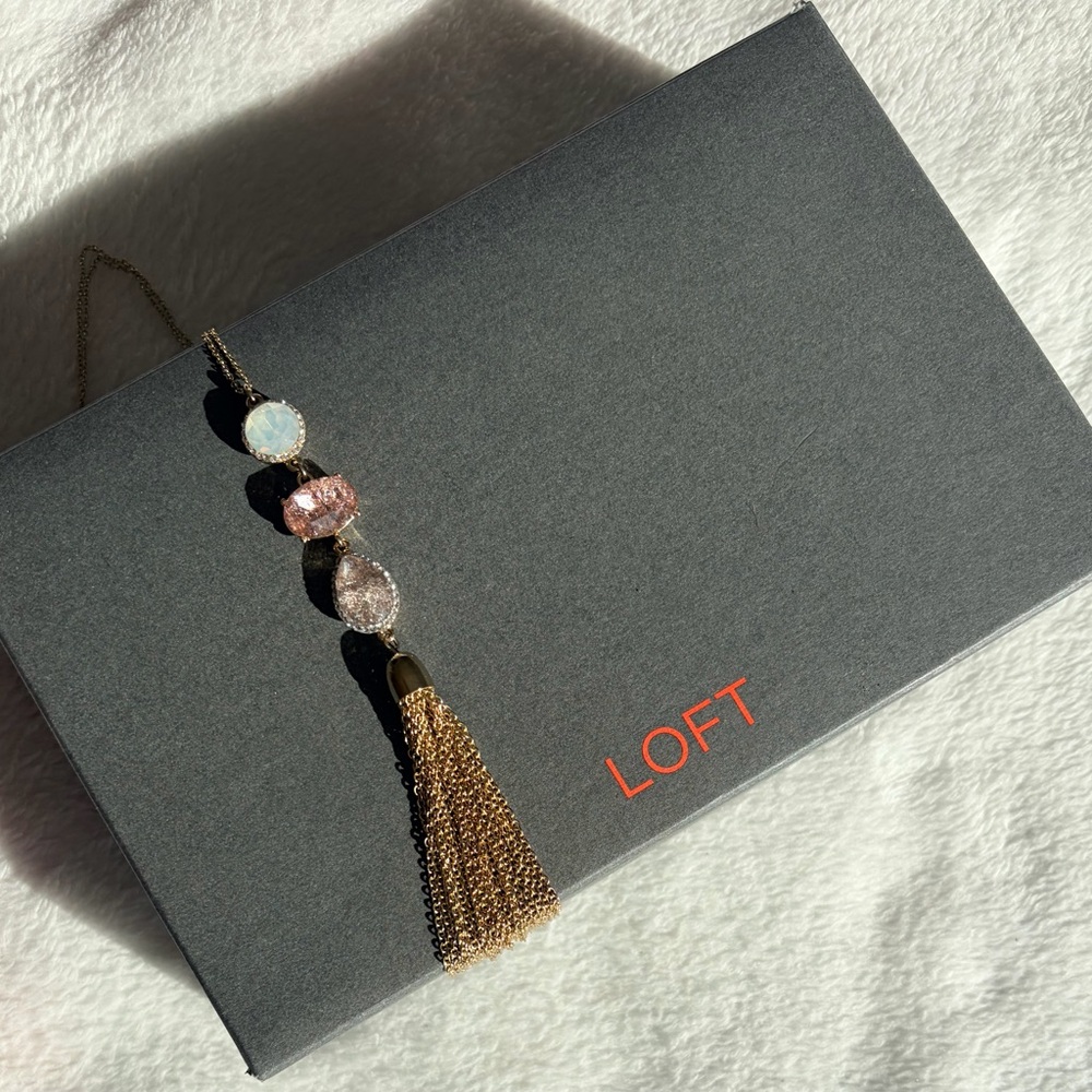 LOFT Gold-Tone Chain Necklace